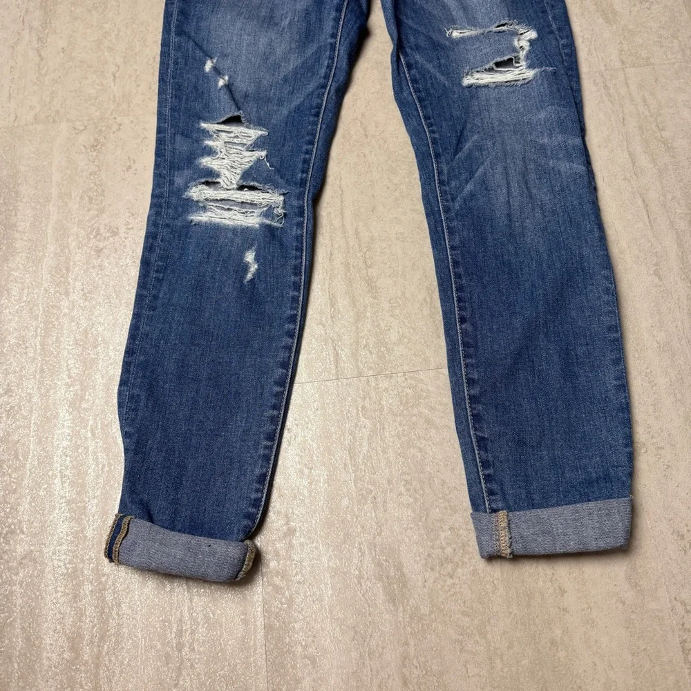 American Eagle jeans hi rise jegging distressed size 6 - Picture 2 of 10
